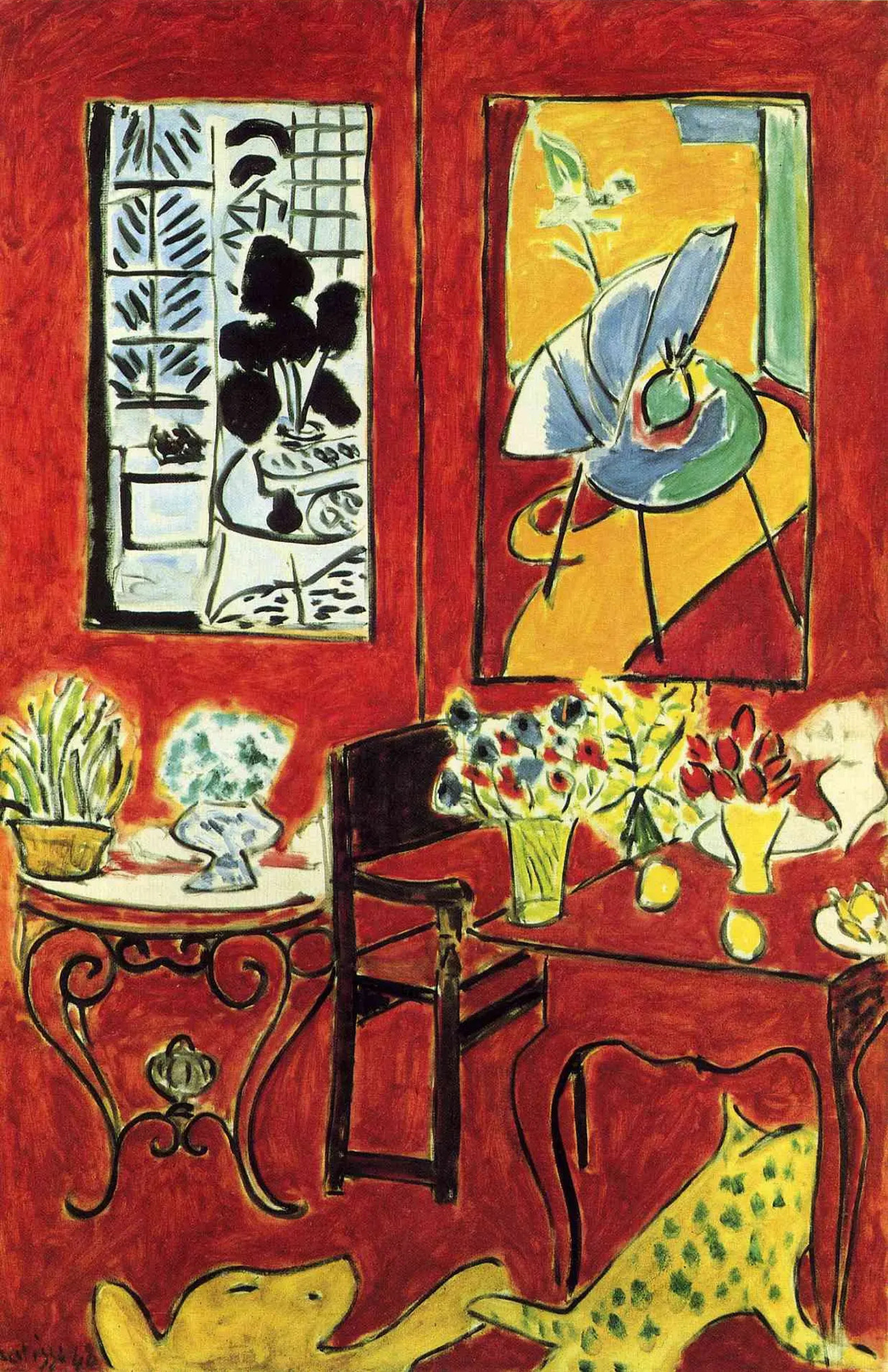 Henri Matisse Large Red Interior 1948 MoMA   Large Red Interior 1948 